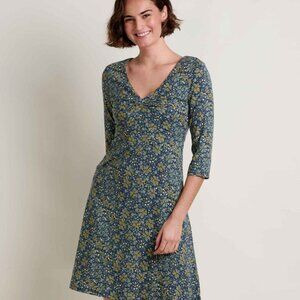 Toad&Co Rosemary 3/4 sleeve dress